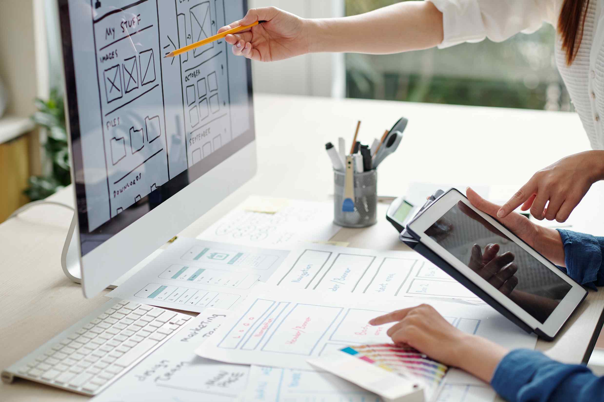 What Is Data Visualization: Brief Theory, Useful Tips and Awesome Examples Ux And Ui Designers Working B5VYHG7